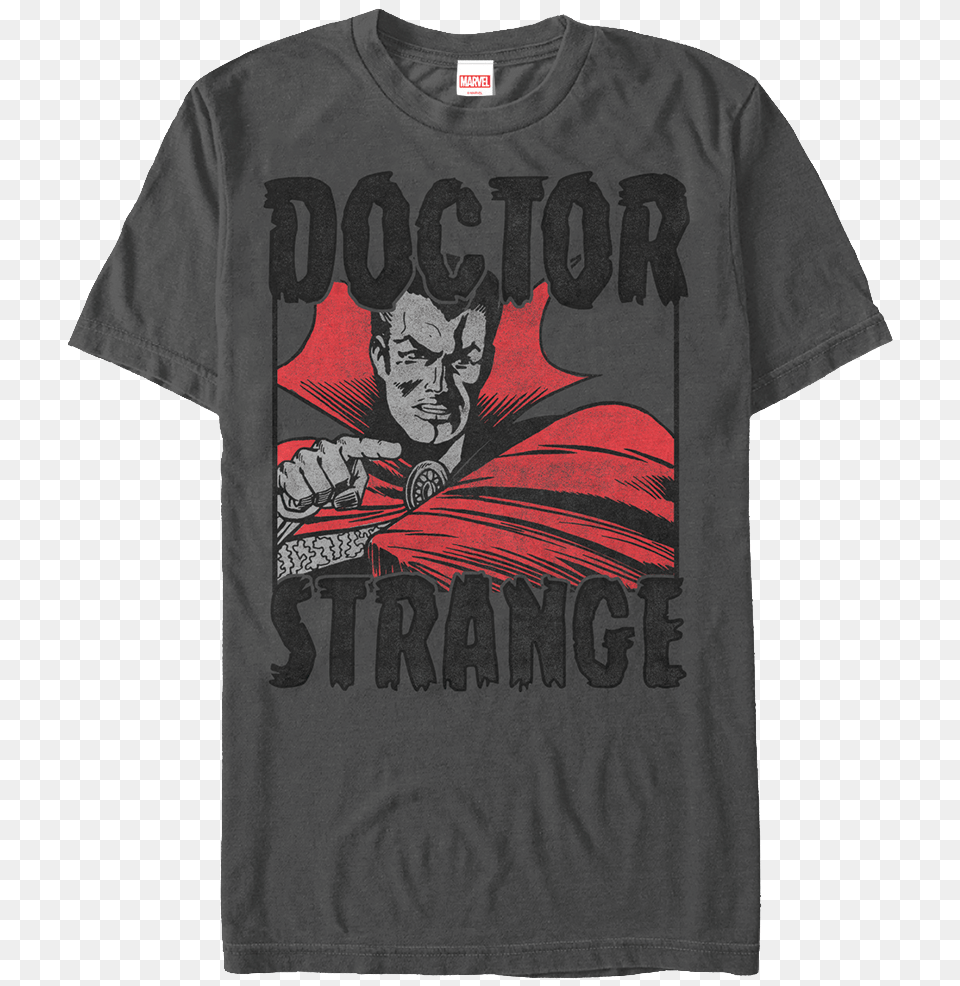 Pointing Doctor Strange T Shirt, Clothing, T-shirt, Person, Face Free Png Download