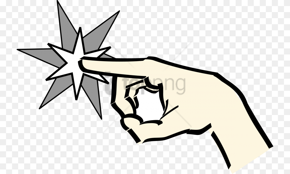 Pointing Hand Images Background Pointing Hand, Star Symbol, Symbol, Body Part, Person Png Image