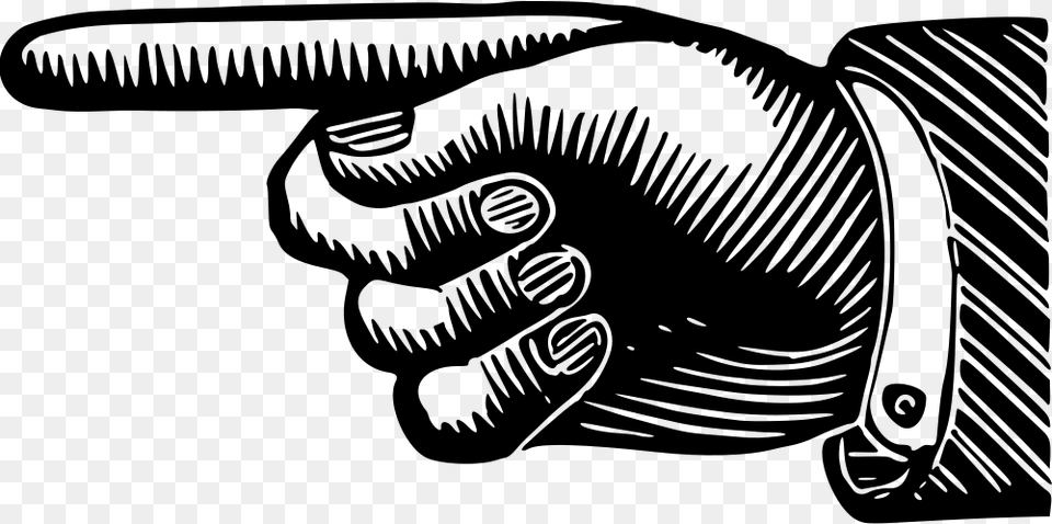 Pointing Hand Pointing Hand Clipart, Gray Free Transparent Png
