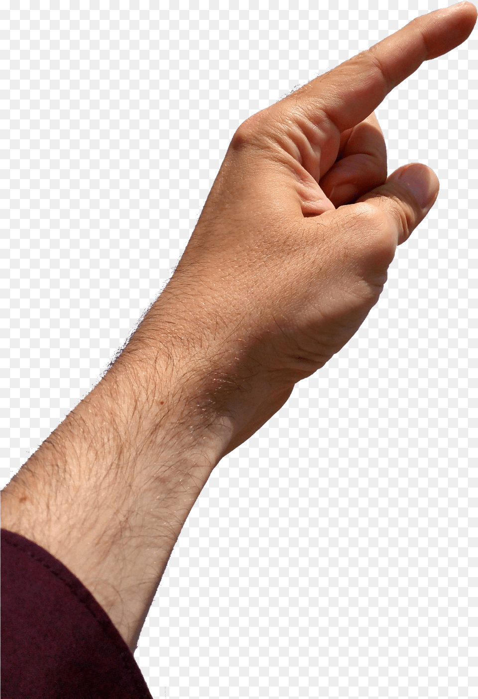 Pointing Left Hand In Sunlight, Body Part, Finger, Person, Wrist Free Transparent Png