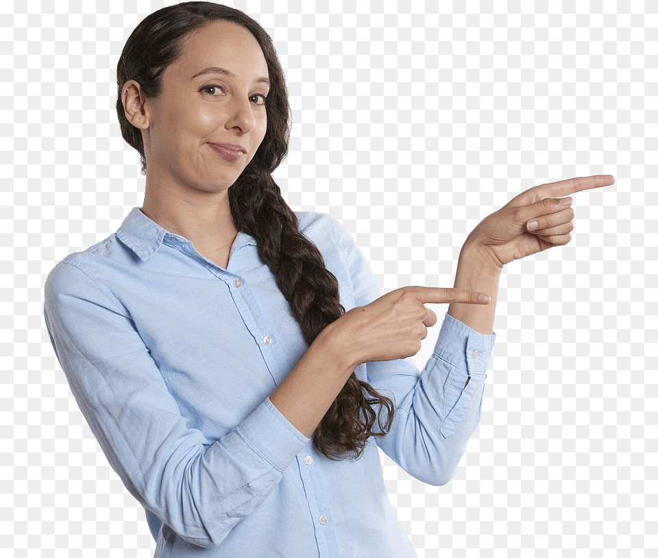 Pointing Woman Lavoratorema Chi Cazzo Sei Di Mat Marlin Book, Hand, Body Part, Clothing, Sleeve Png