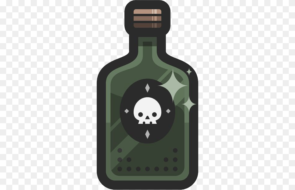 Poison, Alcohol, Beverage, Bottle, Liquor Png Image