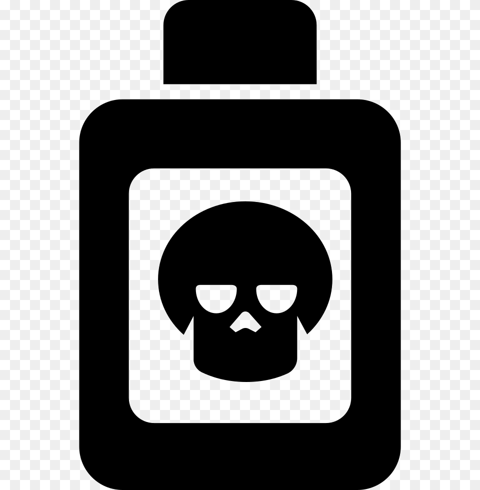 Poison, Bottle, Stencil, Ink Bottle Free Png