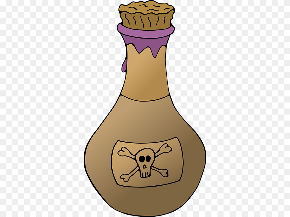 Poison, Jar, Cork, Smoke Pipe, Pottery Png Image