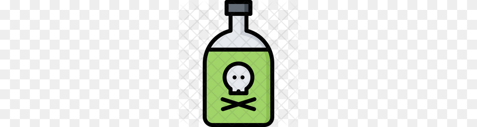 Poison Bottle Icons, Alcohol, Beverage, Liquor, Gin Free Png Download