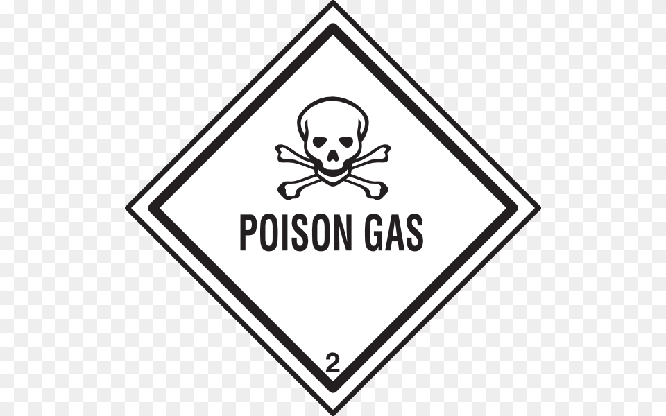 Poison Gas Symbol Clip Art, Sticker, Sign, Pet, Mammal Png
