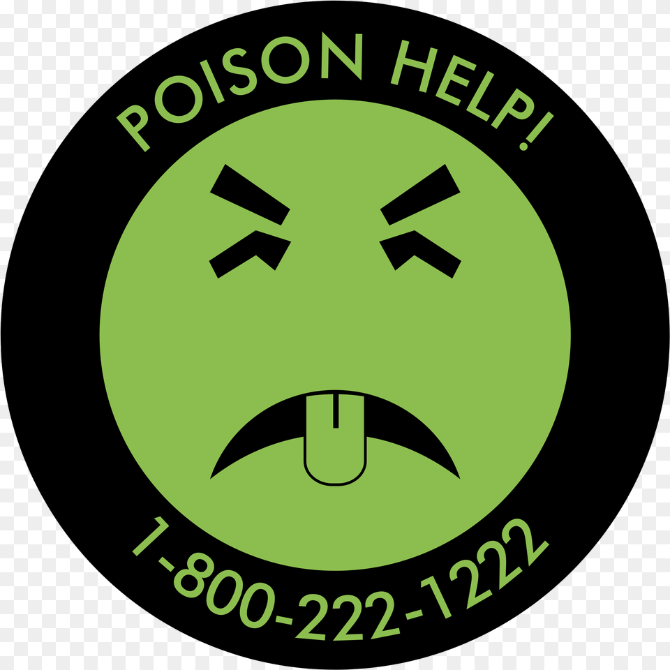 Poison Help Logo Transparent U0026 Svg Vector Freebie Supply Circle, Recycling Symbol, Symbol Png Image