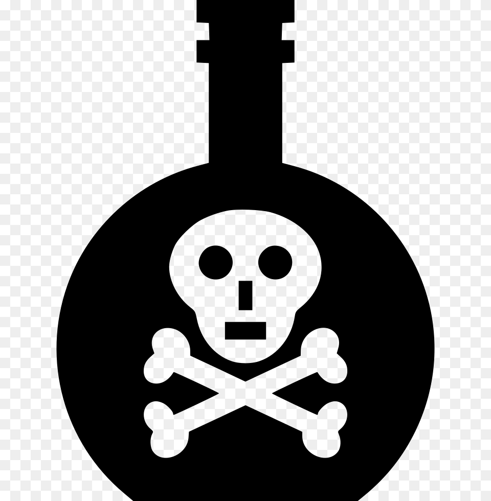 Poison Icon, Stencil, Ammunition, Grenade, Weapon Free Transparent Png