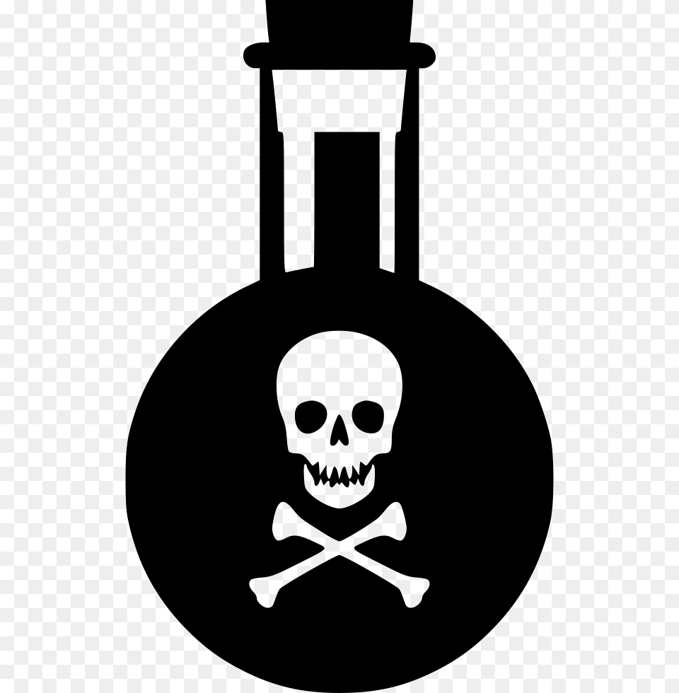 Poison Icon, Stencil, Ammunition, Grenade, Weapon Png Image