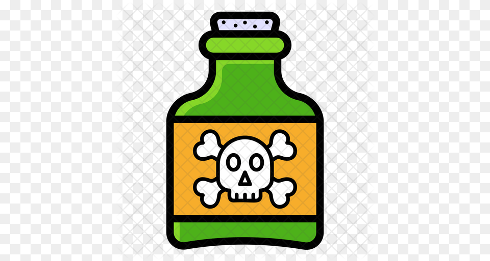 Poison Icon Clip Art, Bottle, Animal, Bear, Mammal Png Image