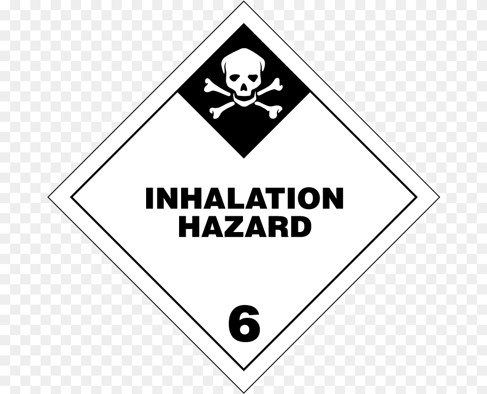 Poison Inhalation Hazard Don T Irritate Me, Sign, Sticker, Symbol, Animal Png Image