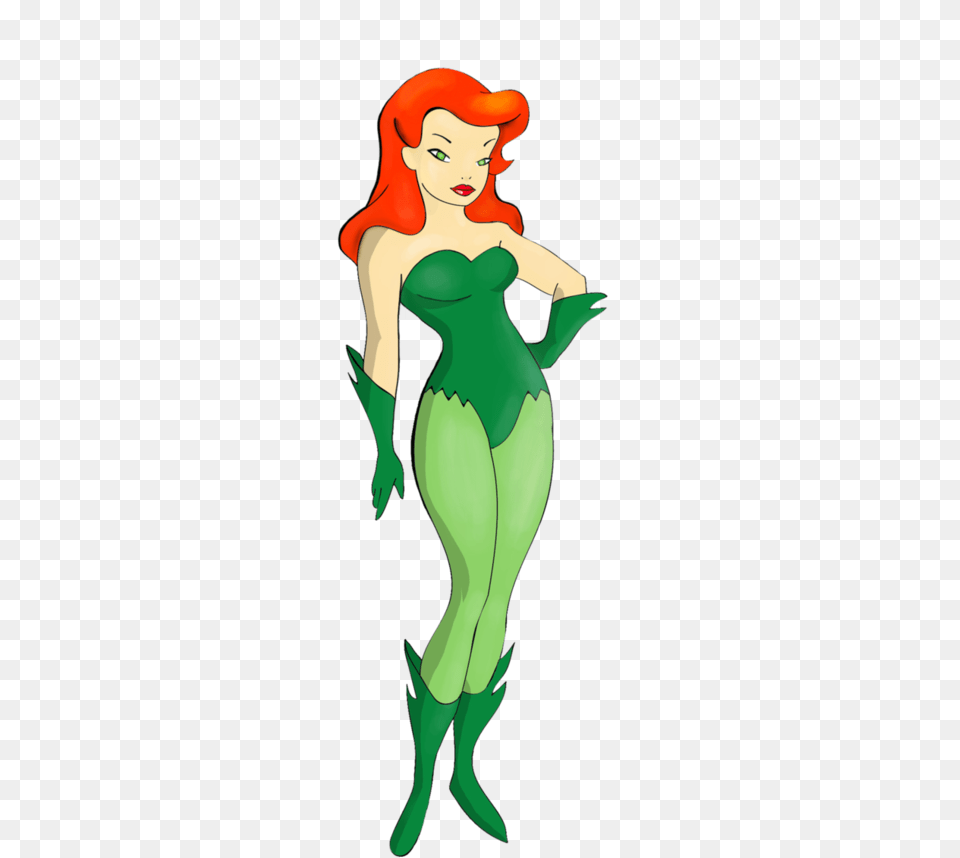 Poison Ivy Poison Ivy Batman Cartoon, Clothing, Costume, Person, Adult Png