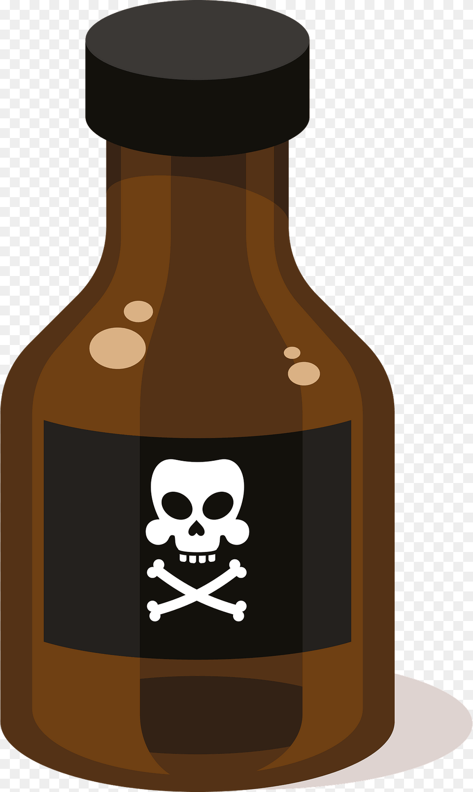 Poison Jar Clipart, Bottle, Alcohol, Beer, Beverage Free Transparent Png