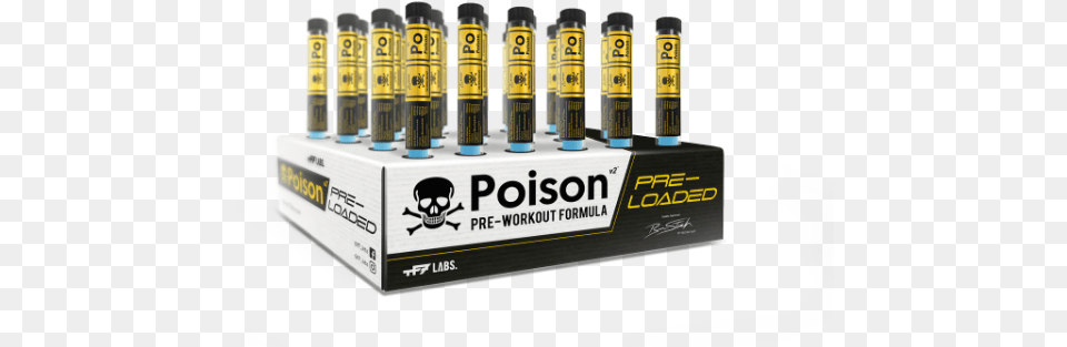 Poison Limited Edition Glass Pre Workout Pre Workout Free Png