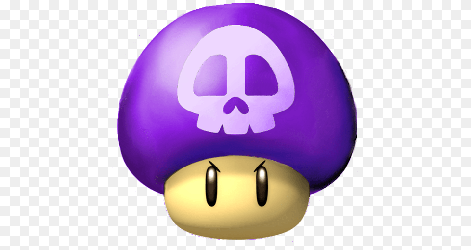 Poison Mushroom Super Mario, Lighting, Purple Png