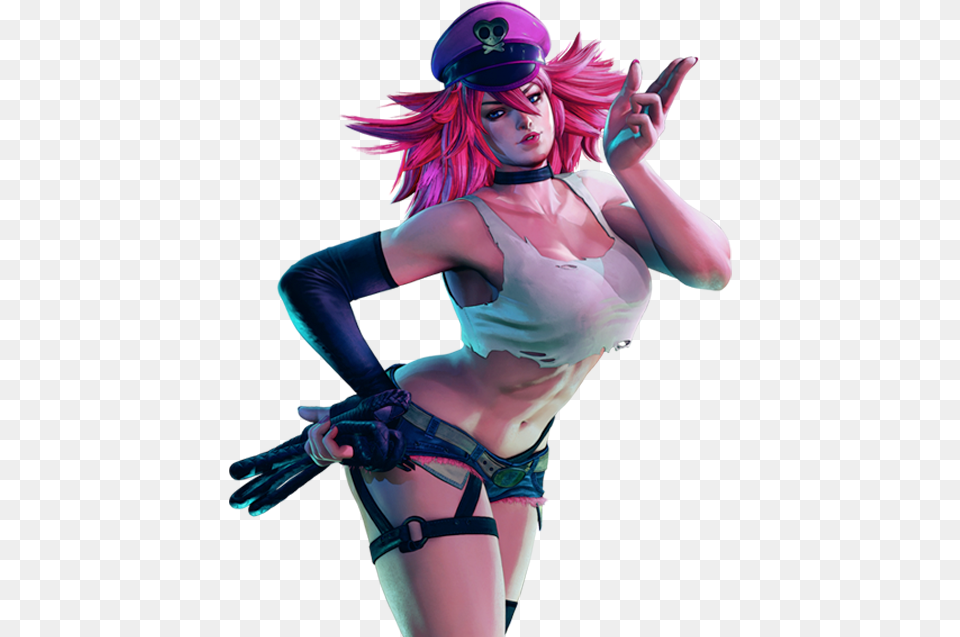 Poison Poison Sfv Fan Art, Clothing, Person, Costume, Adult Free Png