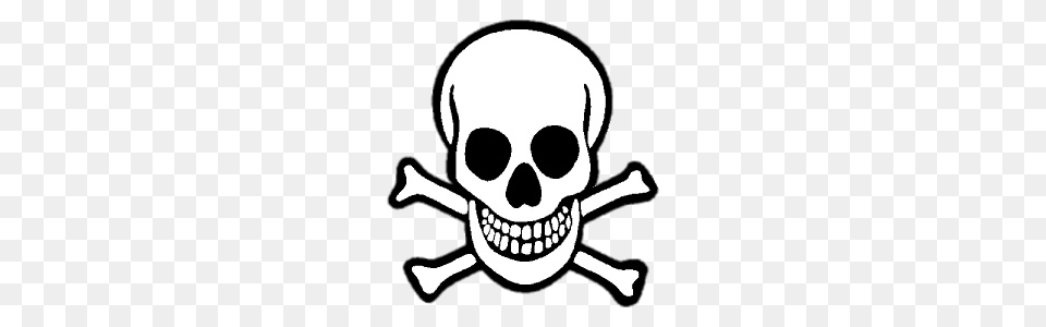 Poison Skull, Person, Pirate, Stencil, Animal Free Png Download