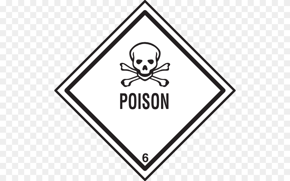 Poison Warning Clip Art, Sticker, Symbol, Sign, Pet Free Png Download