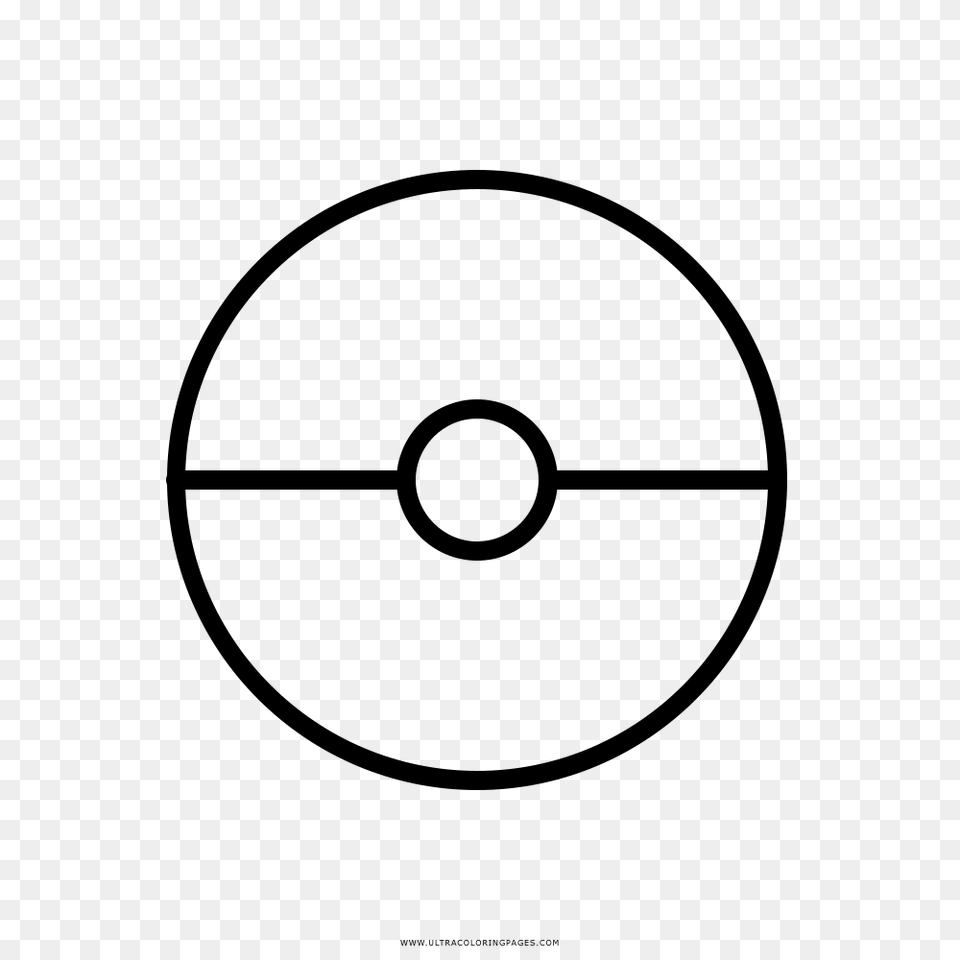 Poke Ball Coloring Pages, Gray Png