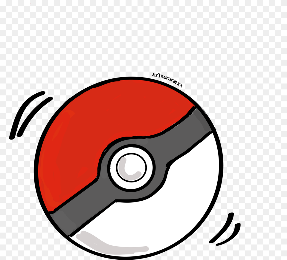 Pokeball By Xxtsuraraxx Picture Transparent Chibi Poke Ball, Disk Free Png