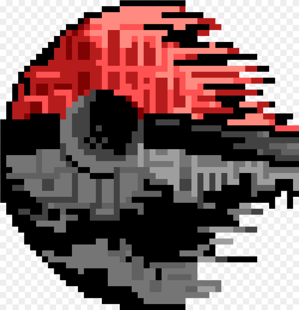 Pokeball Death Star Pokeball Death Star Transparent Pokeball Death Star, Qr Code, Electronics, Hardware, Animal Free Png