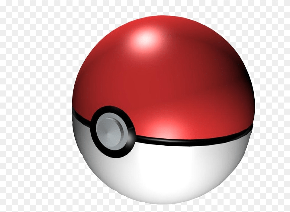 Pokeball Image Pokemon Ball Transparent Background, Sphere, Crash Helmet, Helmet, Basketball Png