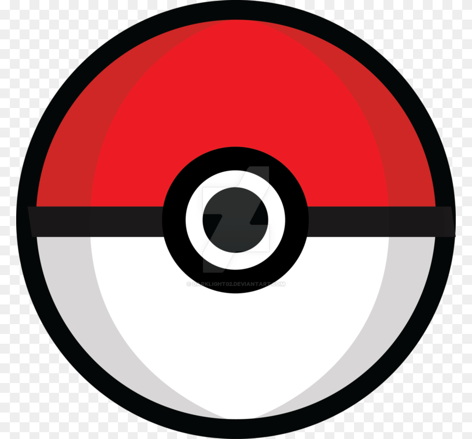 Pokeball Outline, Disk, Dvd Free Png Download