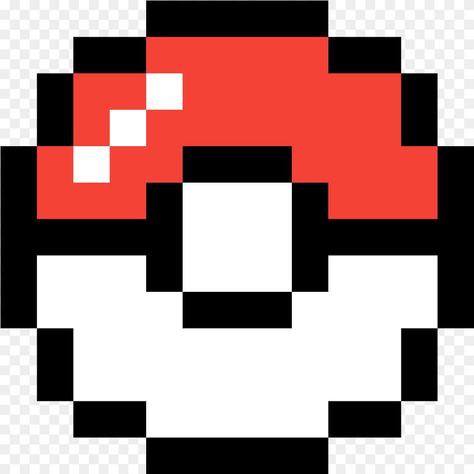 Pokeball Pixel Art, First Aid Png