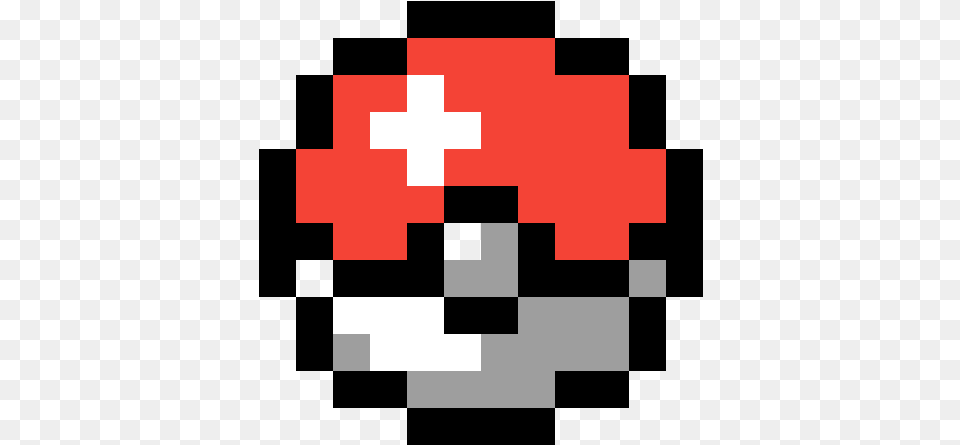 Pokeball Pixel Art, First Aid, Logo, Red Cross, Symbol Free Transparent Png