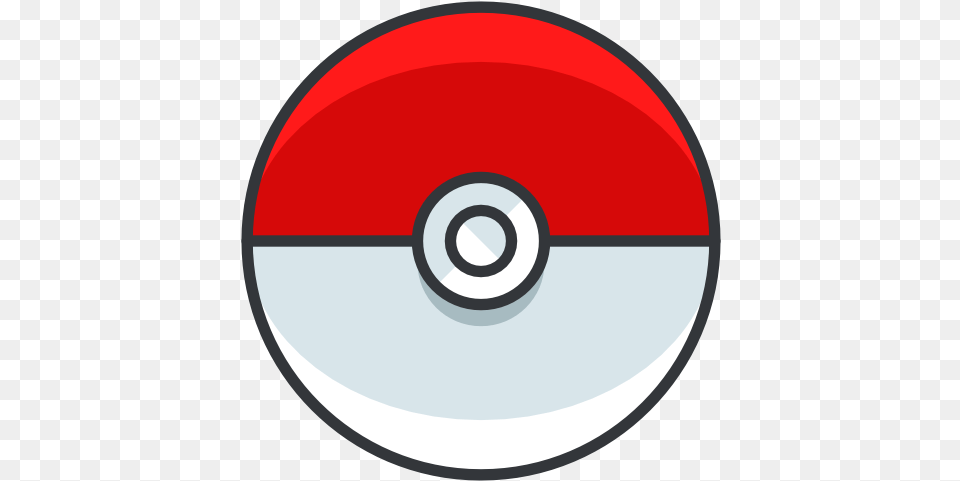 Pokeball Pokemon Go Game Icon Pokemon Icon, Disk, Dvd Png Image