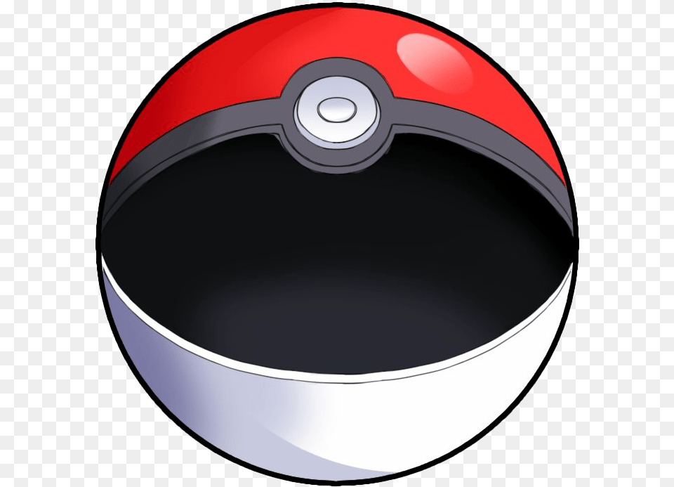 Pokeball Transparent Images All Open Pokemon Ball, Sphere, Crash Helmet, Helmet, Cooking Pan Free Png
