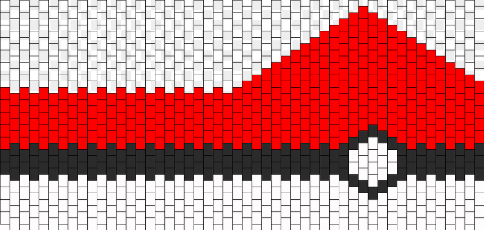 Pokeball Wallet Kandi Pattern Free Png Download