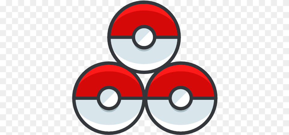 Pokeballs Icon Pokemon Go Ball Icons, Disk, Dvd, Device, Grass Free Png Download