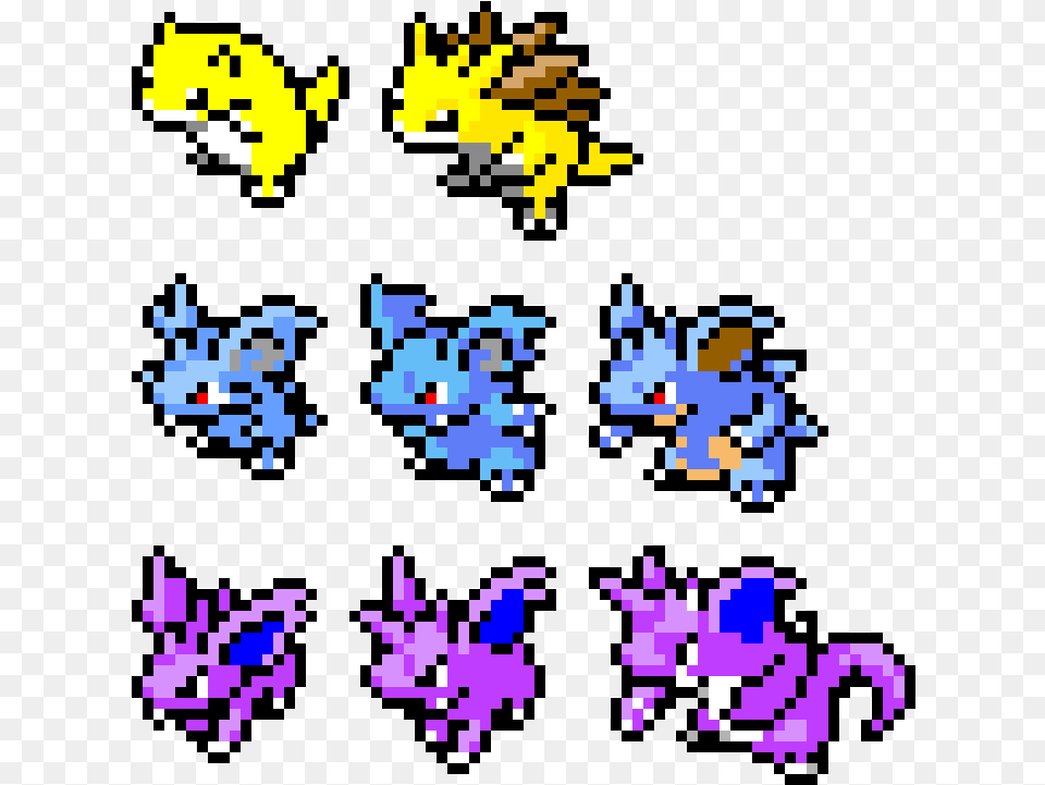 Pokedex Pixel Art, Purple, Qr Code Png