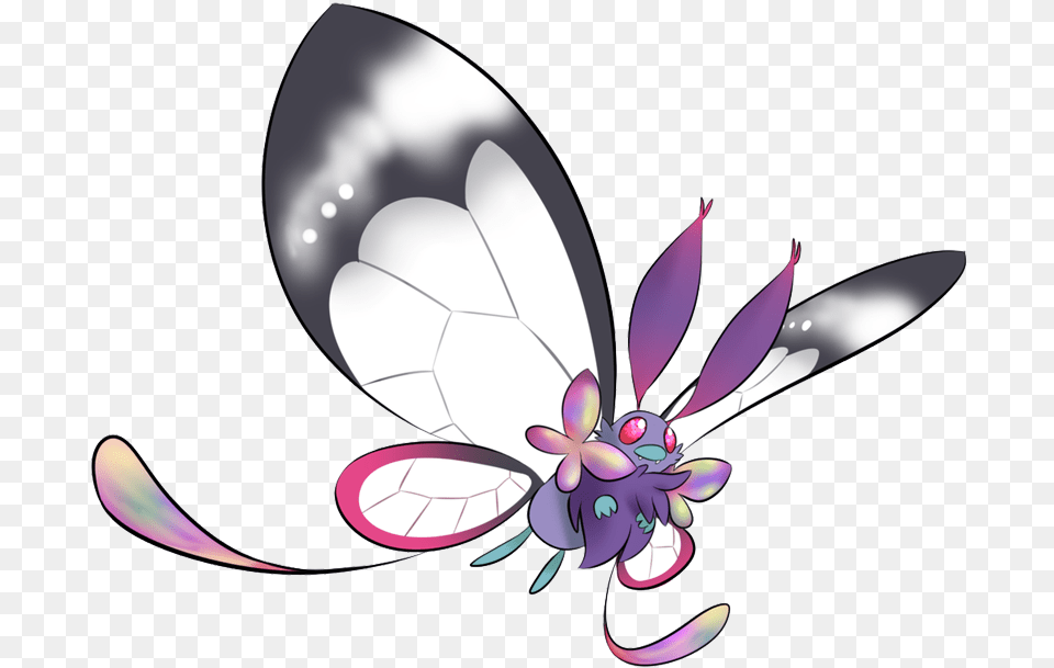 Pokemon Shiny Mega Butterfree Mega Evolution Butterfree Pokemon, Animal, Bee, Insect, Invertebrate Free Transparent Png