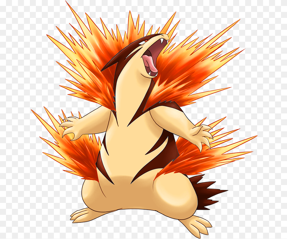 Pokemon Shiny Mega Typhlosion X And Y Pokemon Drawing, Book, Comics, Publication, Adult Png