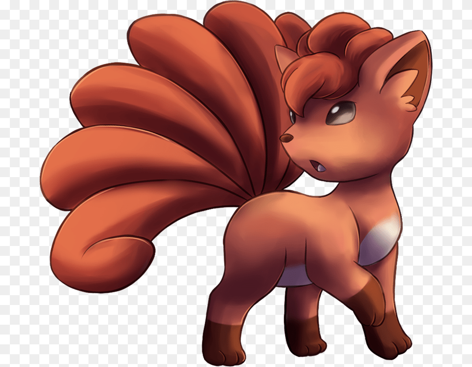 Pokemon 2037 Shiny Vulpix Pokedex Vulpix Pokemon, Art, Baby, Person, Food Png