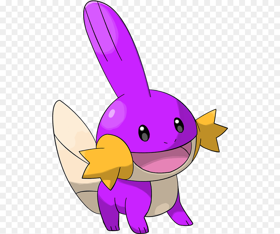 Pokemon 2258 Shiny Mudkip Pokedex Mudkip, Purple, Animal, Fish, Sea Life Free Png Download