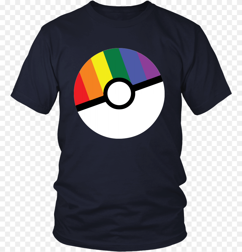 Pokemon 39prideball39 Lgbt Pokeball Larry Bernandez T Shirt, Clothing, T-shirt Png