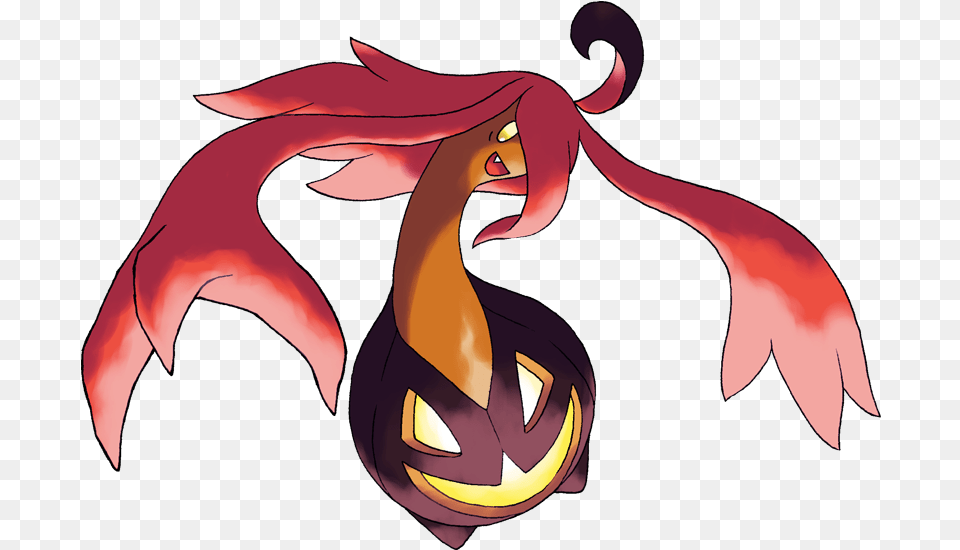 Pokemon 6142 Shiny Gourgeist Super Pokedex Evolution Moves Gourgeist Pokemon, Person, Dragon Png