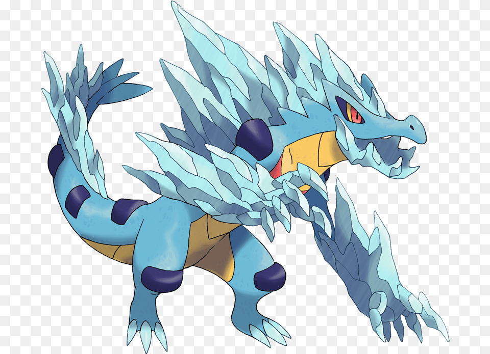 Pokemon 8160 Mega Feraligatr Frozen Pokedex Evolution Mega Feraligatr, Dragon, Baby, Person Free Transparent Png