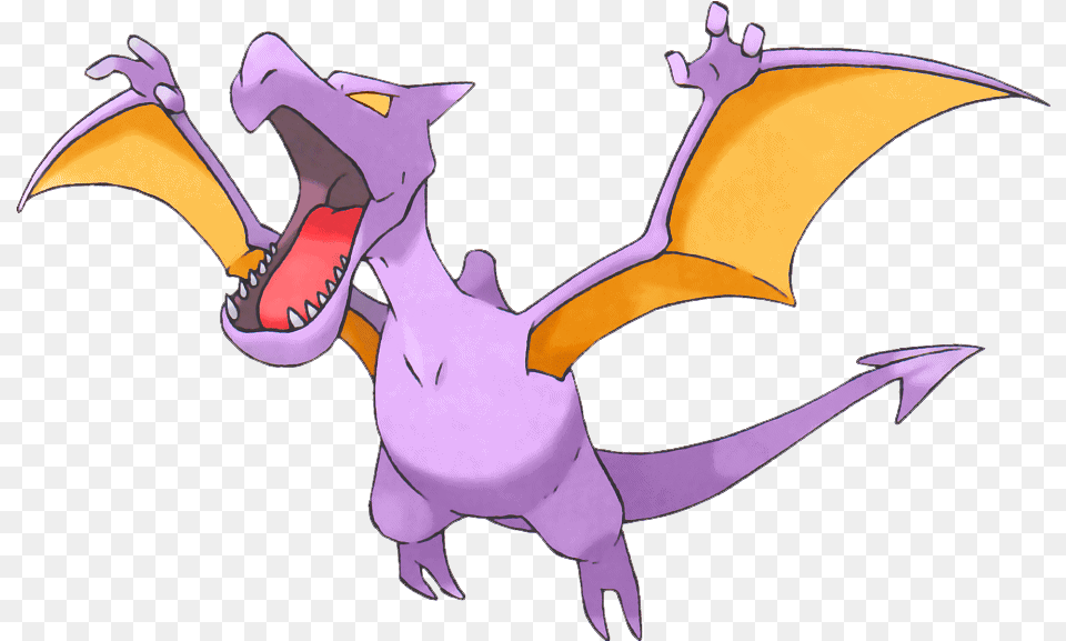 Pokemon Aerodactyl With No Pokemon Aerodactyl, Cartoon, Dragon, Baby, Person Png Image