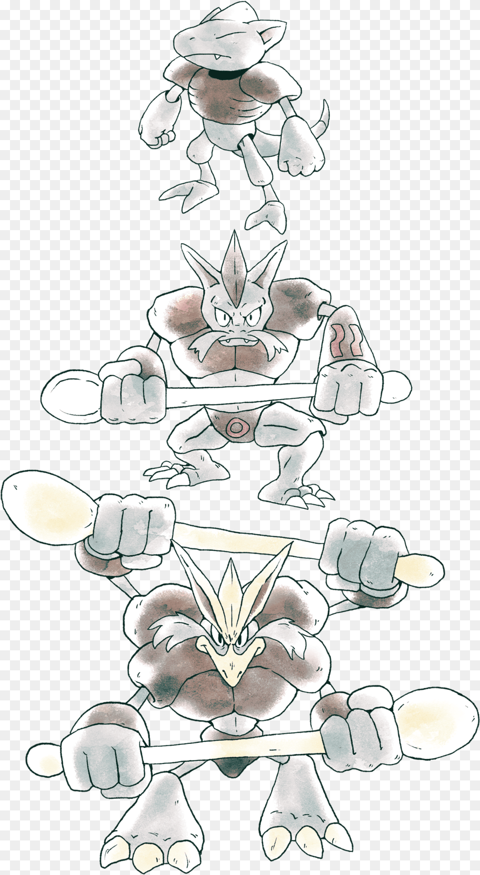 Pokemon Alakazam Machamp Pokemon Machamp Fusion All, Cutlery, Spoon, Baby, Person Png Image