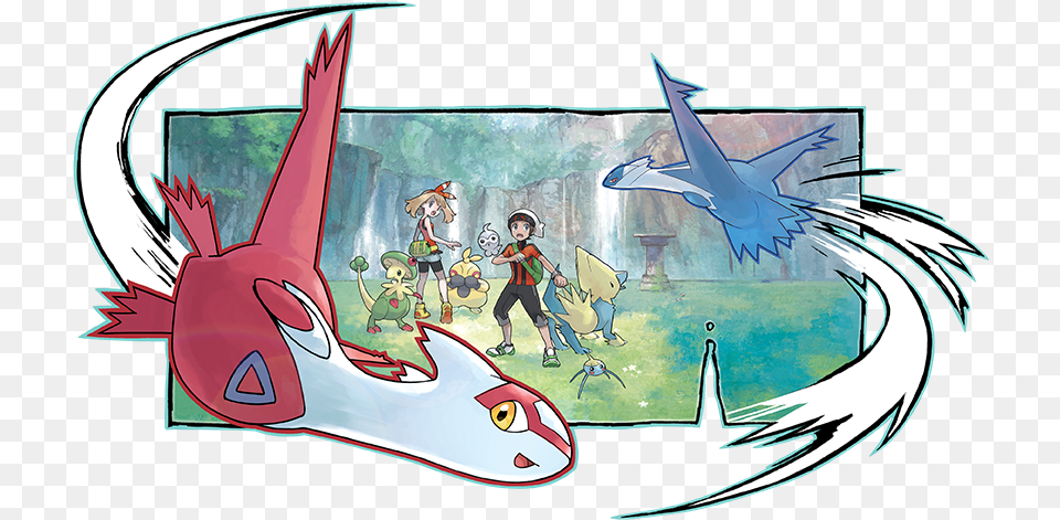 Pokemon Alpha Sapphire Art, Book, Comics, Publication, Person Png Image