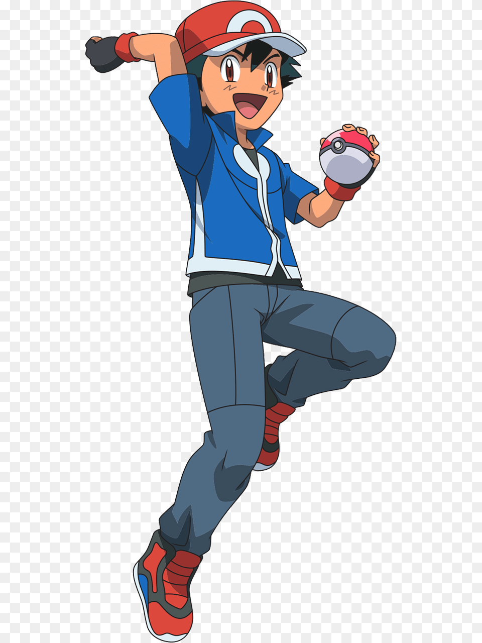 Pokemon Ash Ketchum Xyz, Book, Comics, Publication, Person Png