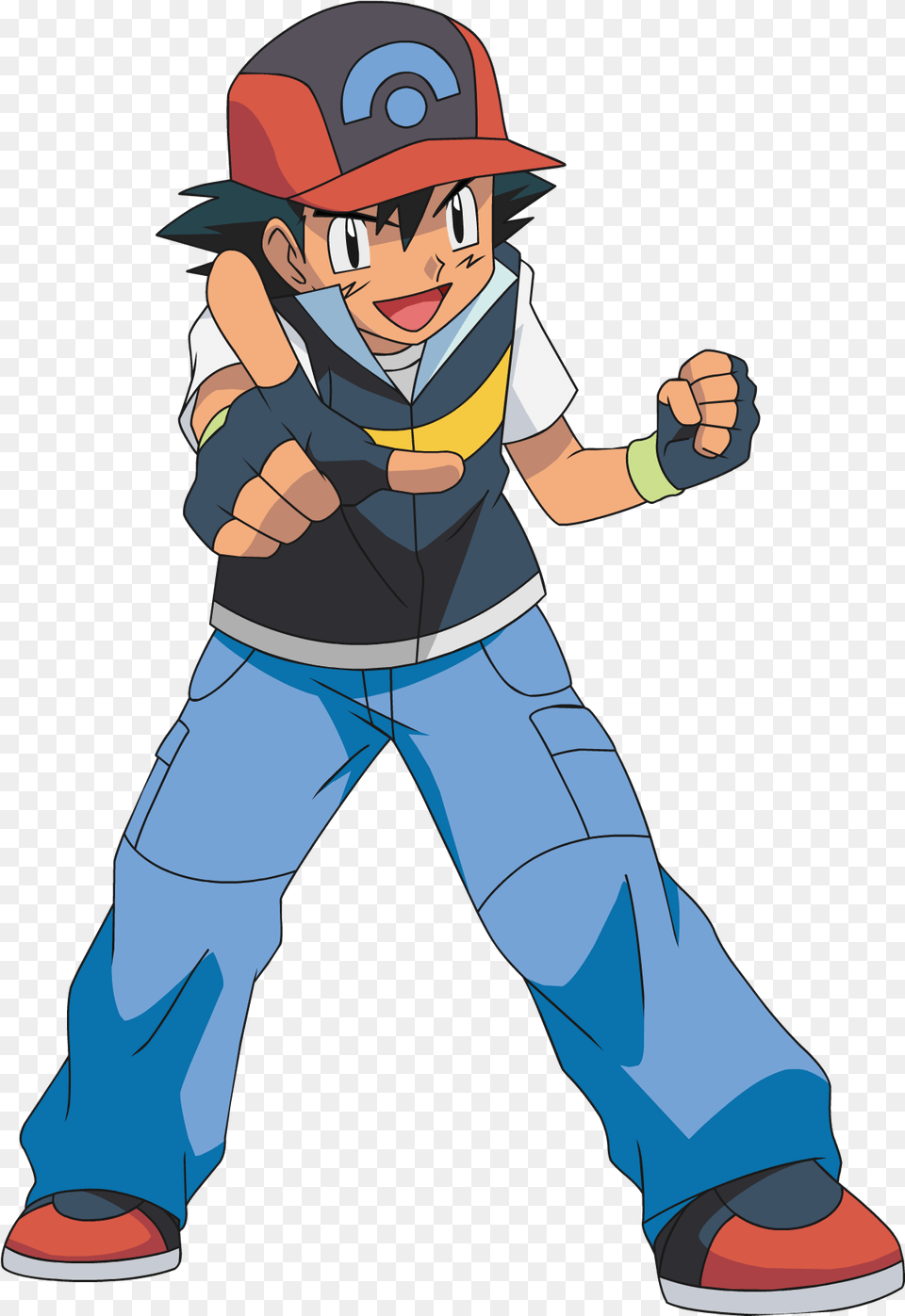 Pokemon Ash Transparent Image Mart Pokemon Ash, Baby, Person, Book, Comics Png