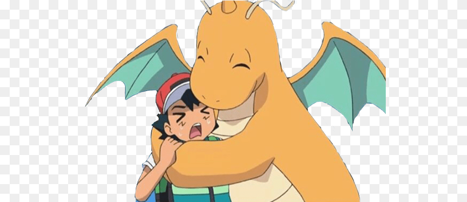 Pokemon Ashketchum Dragonite Sticker By X Ash Ketchum, Baby, Person, Face, Head Png Image