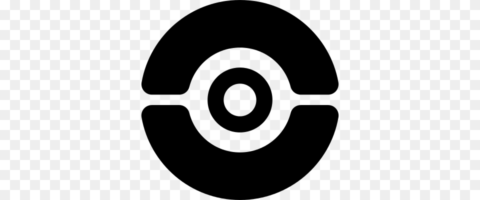 Pokemon Ball Vector Black And White Wifi Icon, Gray Png