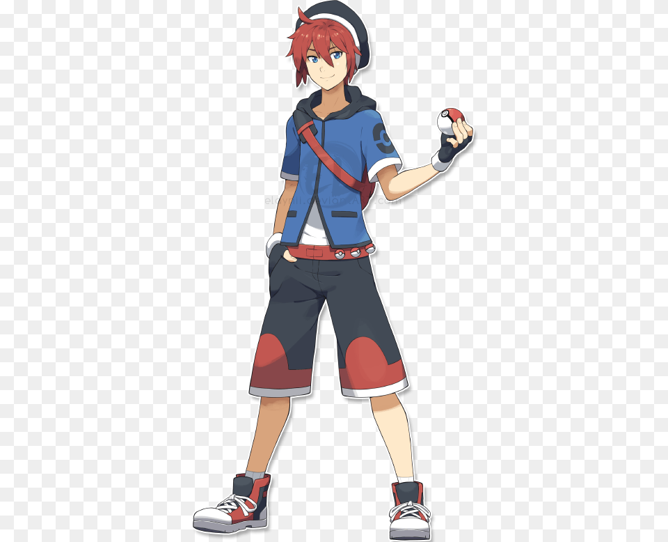 Pokemon Battle Template Lovely Kevin S Goal Is To Be Male Pokemon Trainer Oc, Book, Publication, Shorts, Comics Free Png