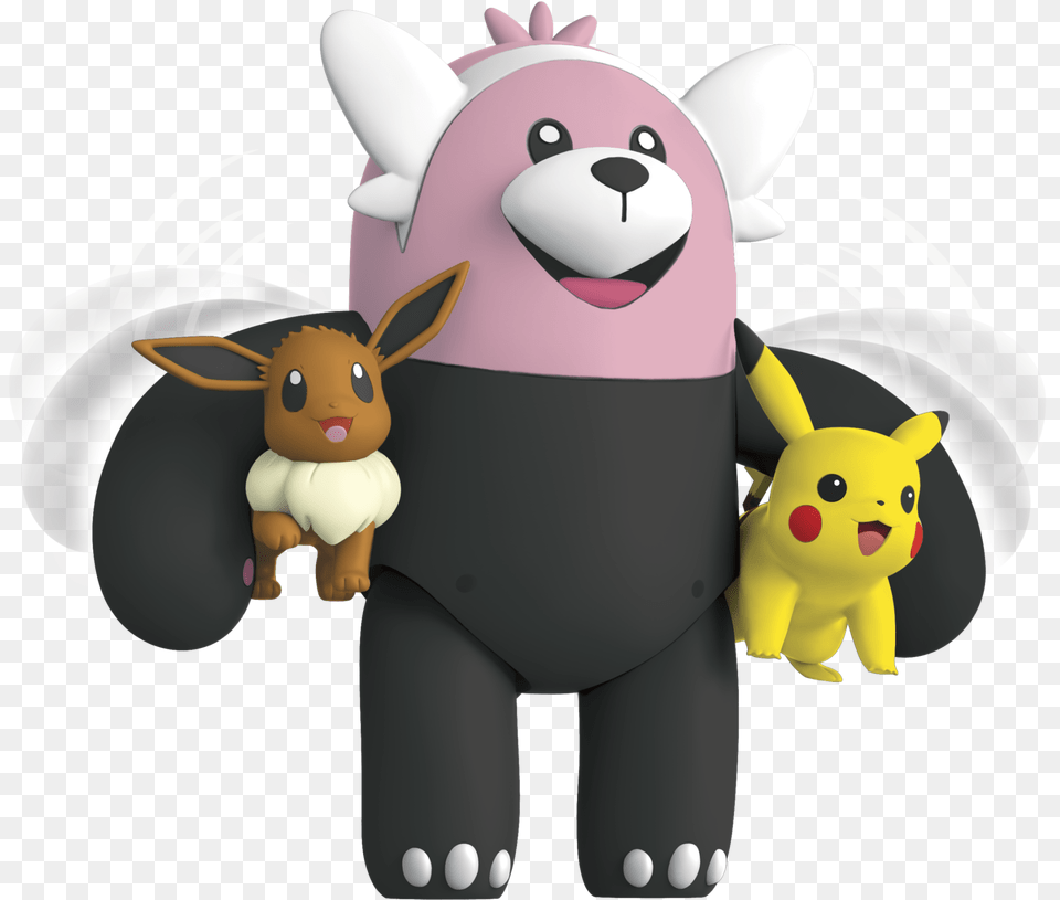 Pokemon Bewear Figure, Plush, Toy Png